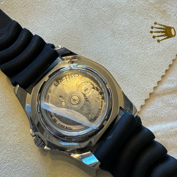 SEIKO 5 Sports 7S36-03C0 SNZF15 AT 100M 23J   JAPAN X549 JDM NWT PEPSI - Picture 4 of 6